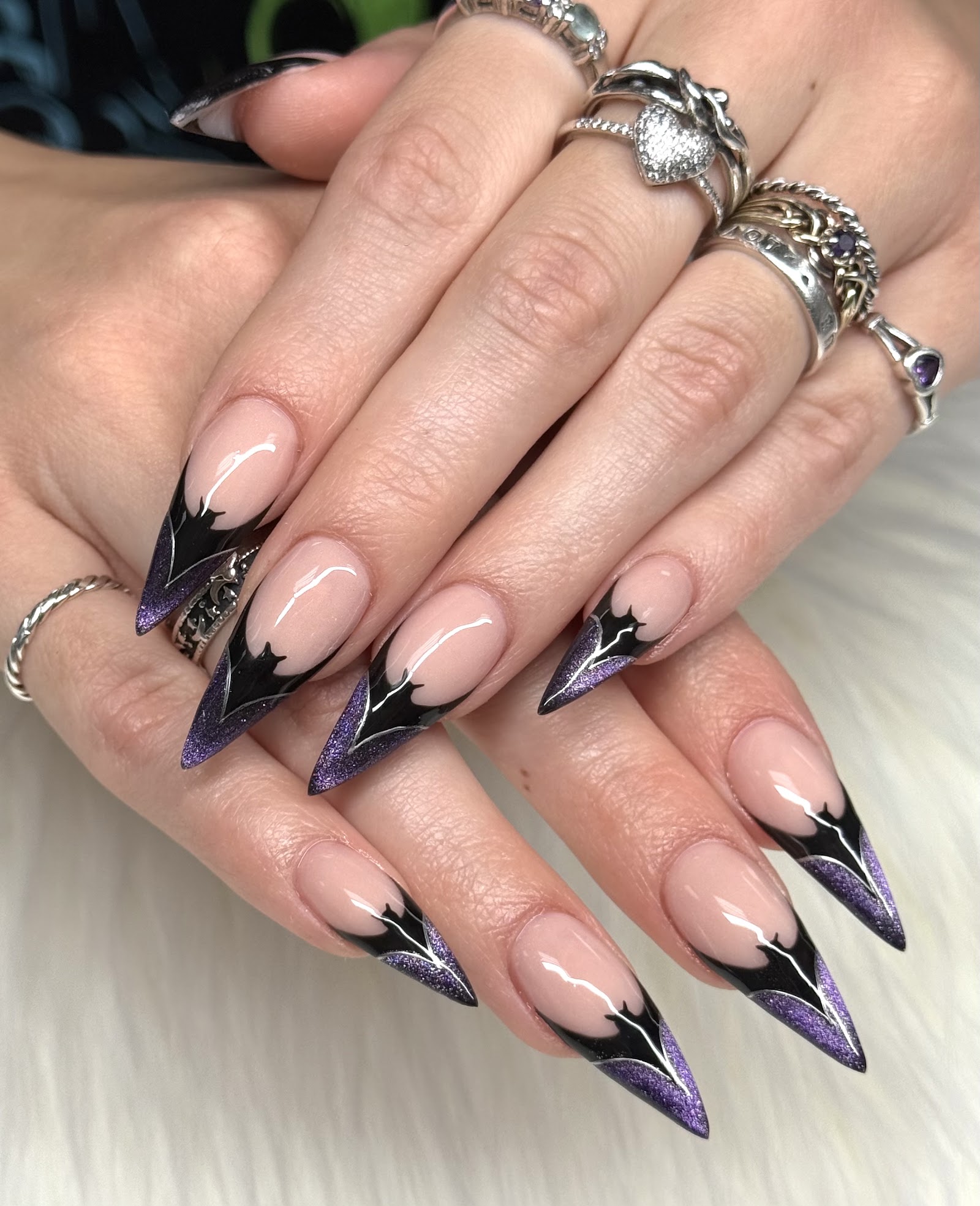 The Elegant Nails and Lash nail work in Parker, Colorado